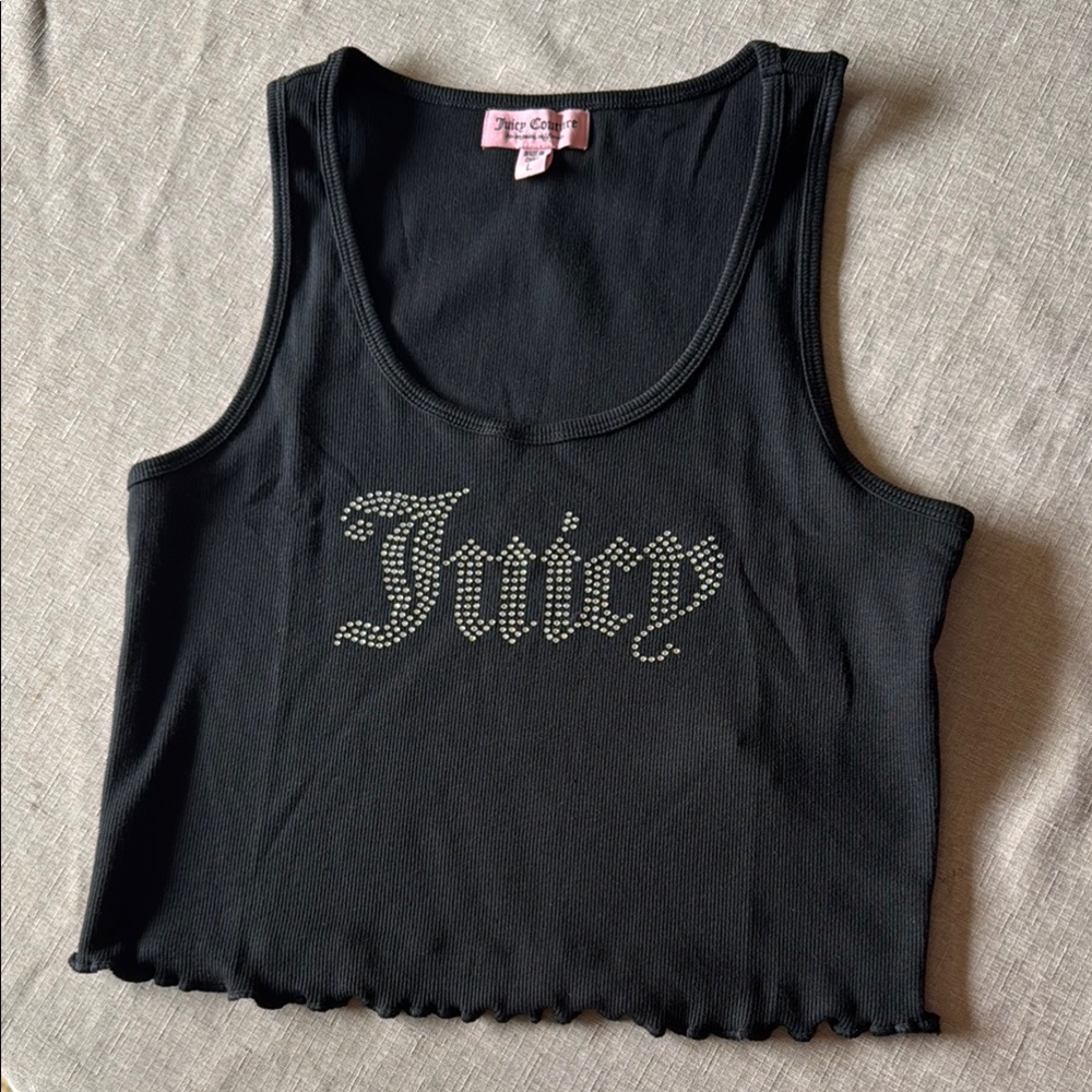 NWOT Juicy Couture Crop Tank Top